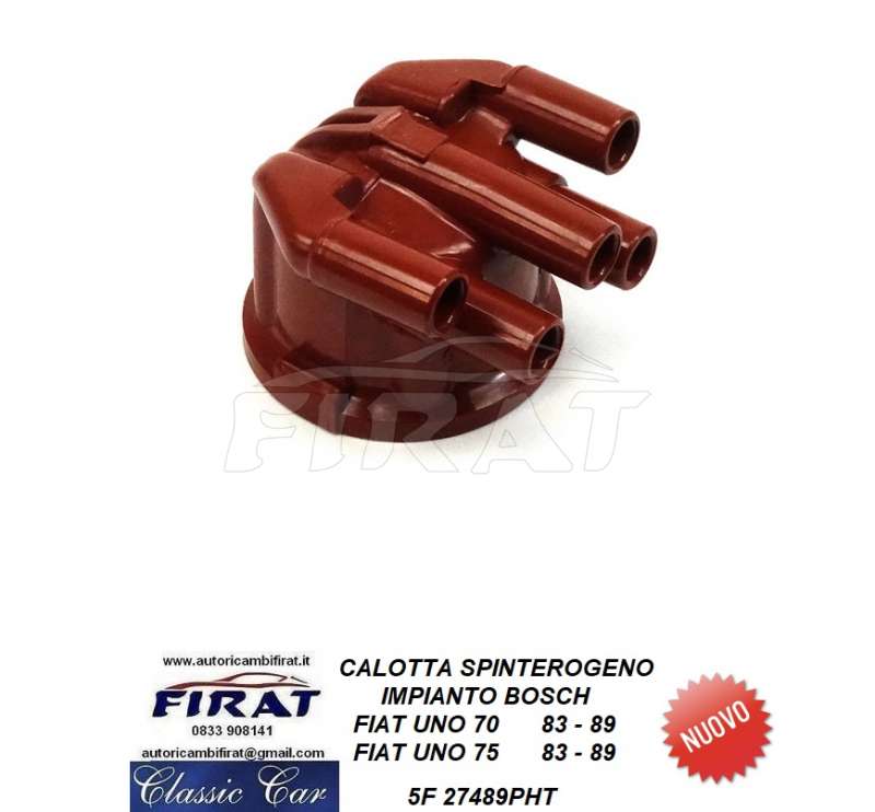 CALOTTA SPINTEROGENO FIAT UNO 70 - 75 (27489PHT)